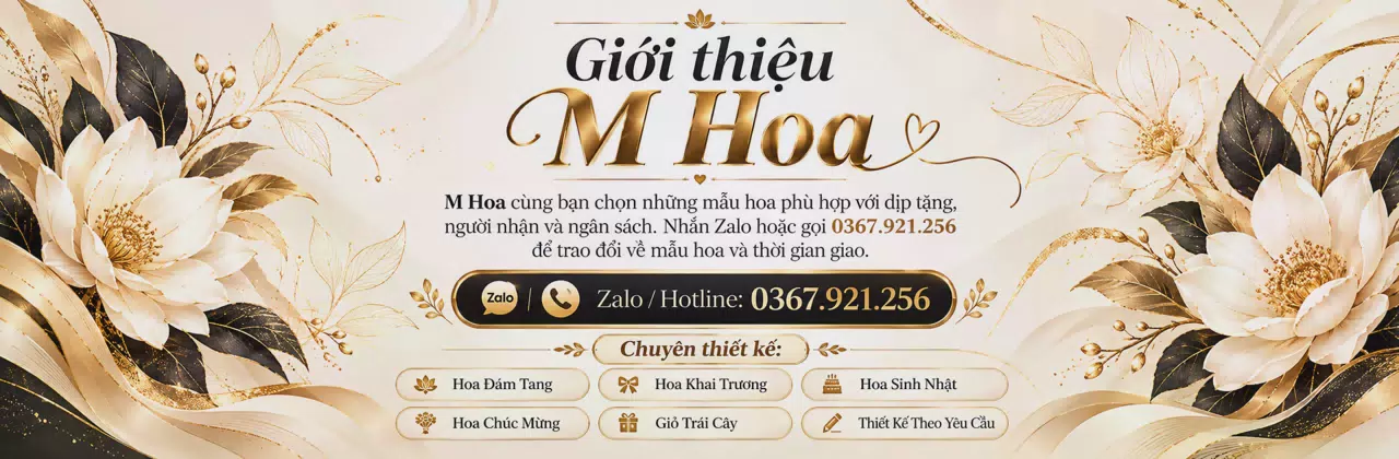 Ảnh bìa Shop hoa tươi Xã Thạnh Thới An Cần Thơ - Tư vấn hoa theo từng dịp